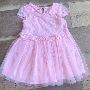 Lace and tulle dress